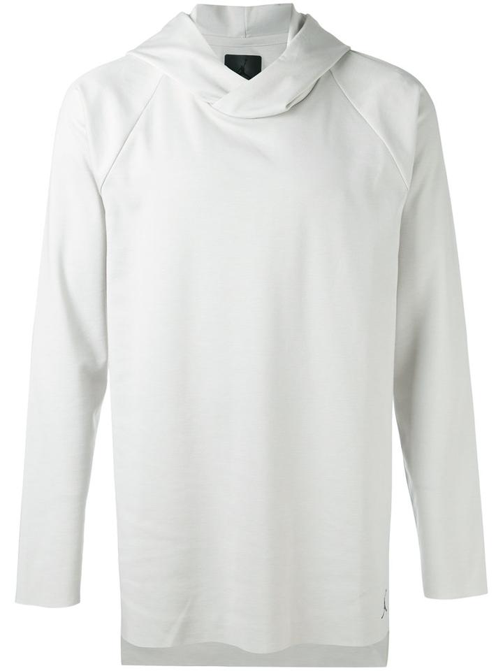 Nike - Jordan 23 Raglan Hoody - Men - Polyester/spandex/elastane/viscose - S, Nude/neutrals, Polyester/spandex/elastane/viscose
