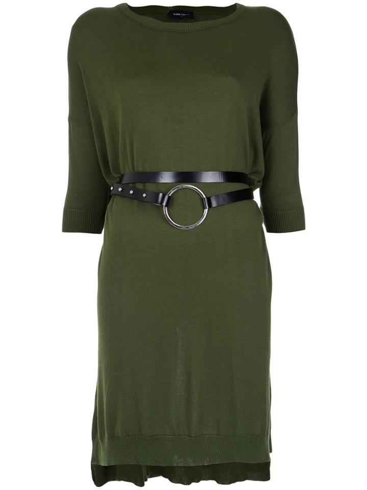 Gloria Coelho Knitted Dress - Green