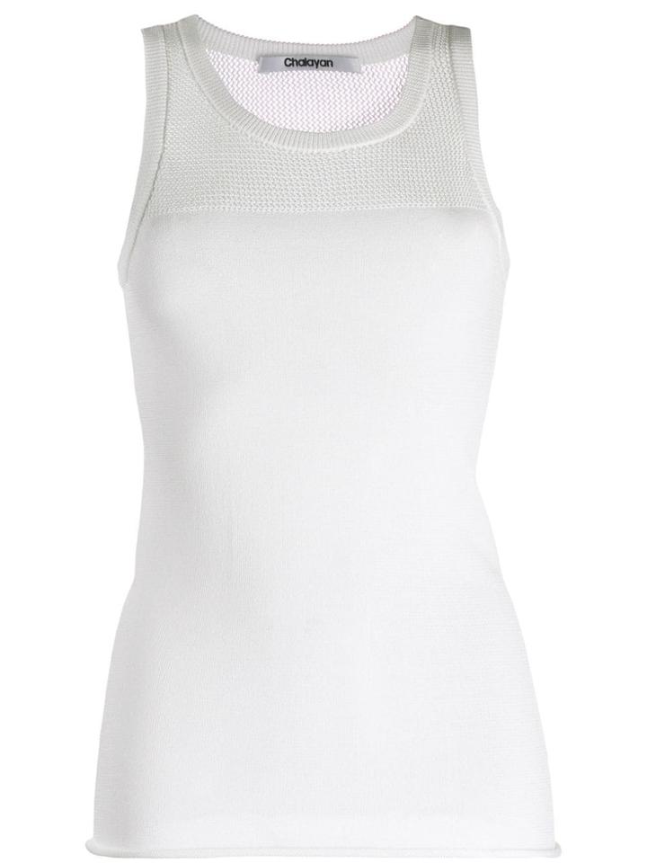 Chalayan Tank Top - White
