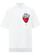 Ports 1961 Heart Print Shirt - White