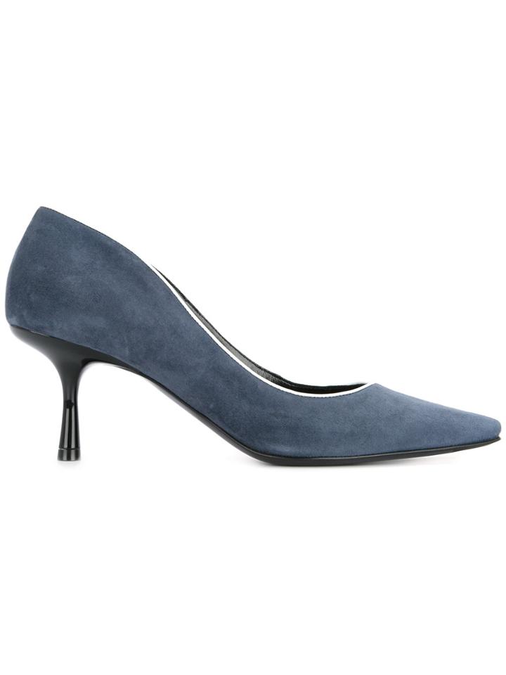 Fabrizio Viti Pointed Toe Pumps - Blue