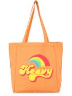 Hysteric Glamour Rainbow Print Shopper Bag - Yellow & Orange