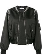 Givenchy Rhinestone Embellished Bomber Jacket - Unavailable