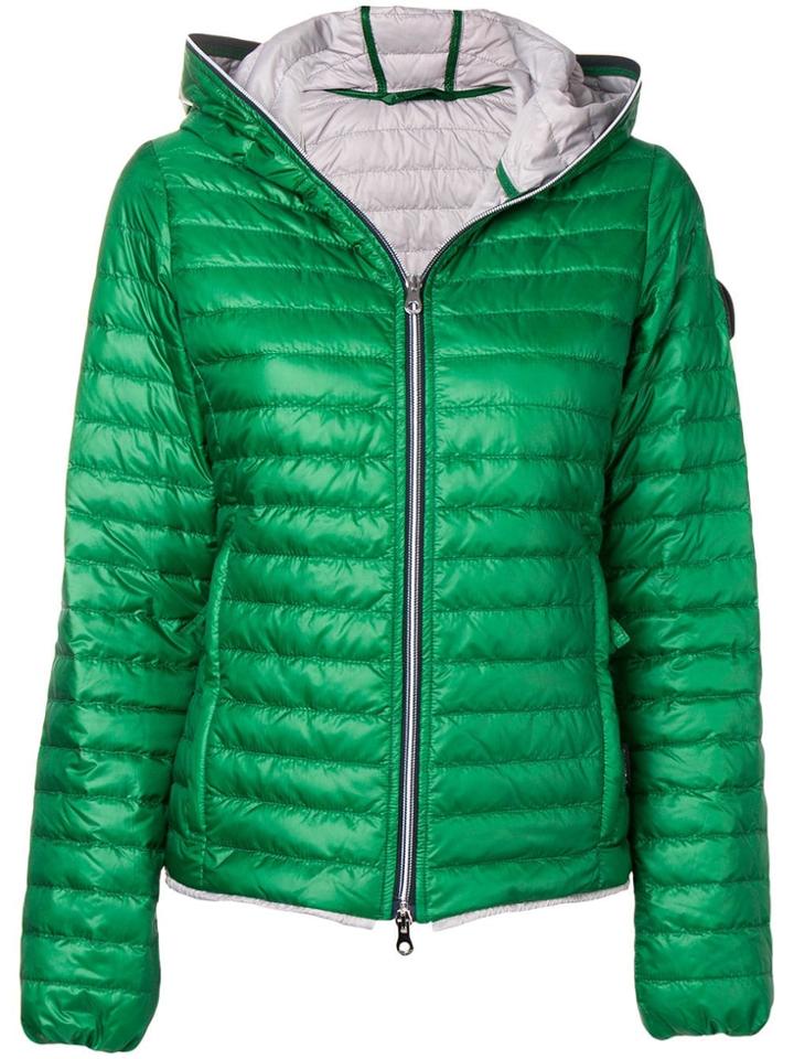 Duvetica Hooded Puffer Jacket - Green