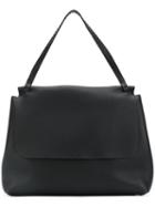 The Row - Flap Shoulder Bag - Women - Leather - One Size, Black, Leather