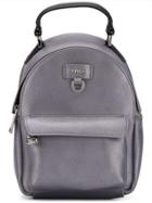 Furla Logo Plaque Backpack - Grey