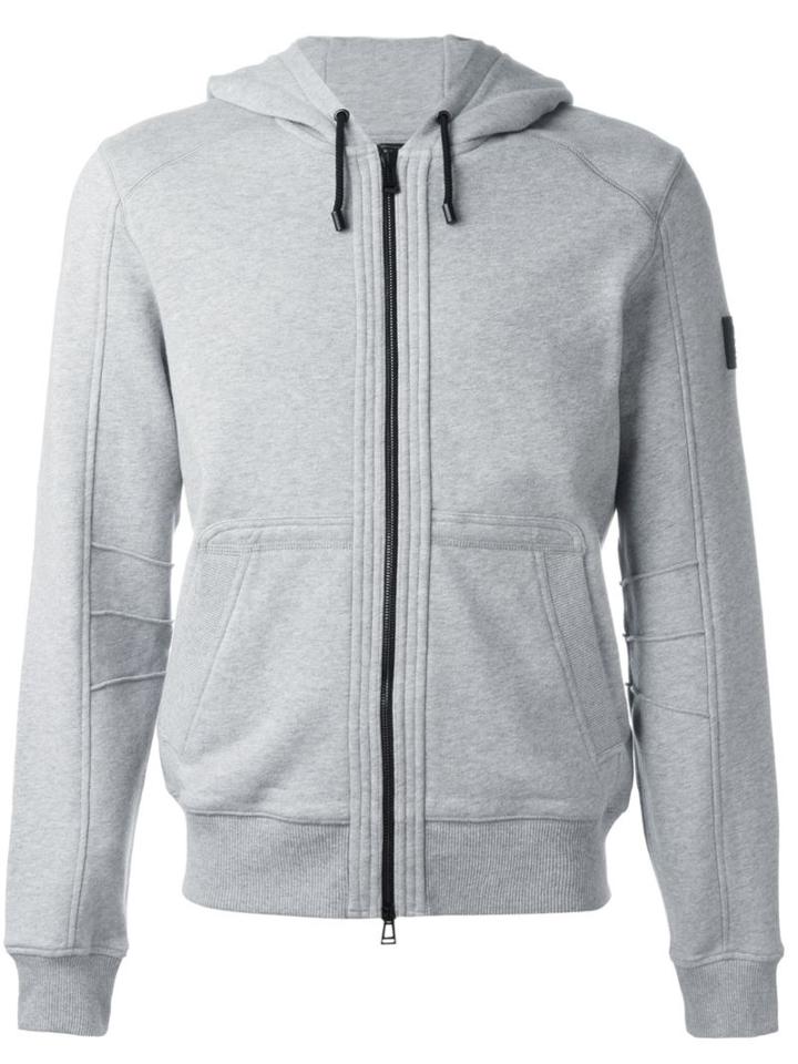 Belstaff Fleming Hoodie, Men's, Size: L, Grey, Cotton