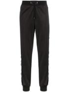 Givenchy Ticker Logo Stripe Track Pants - Black