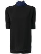 Marni Band Collar Blouse - Black