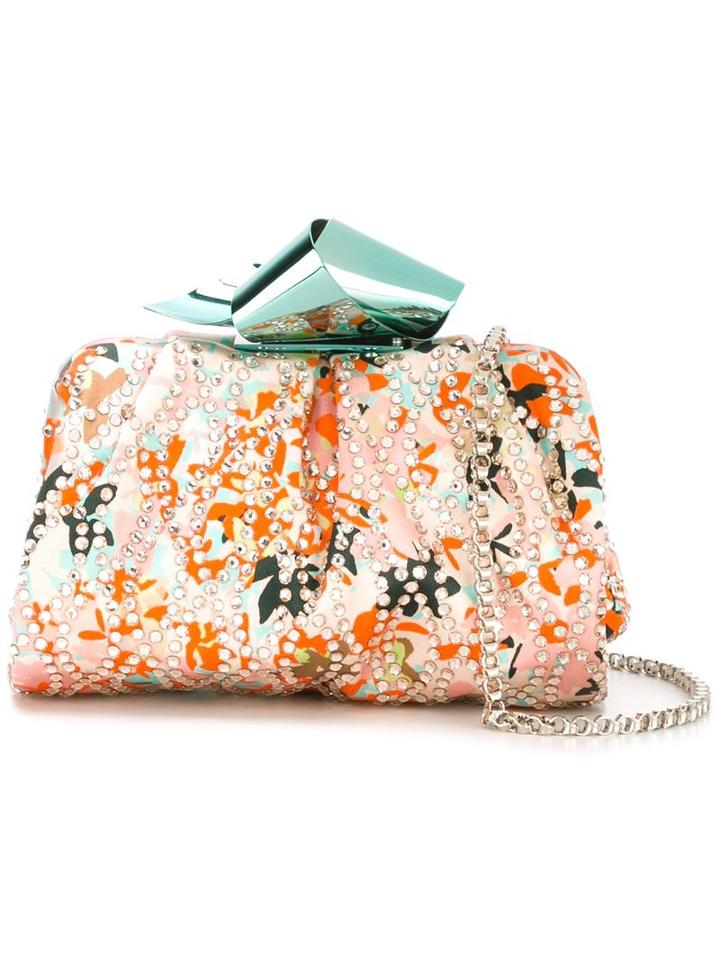 Jimmy Choo Cara Clutch, Women's, Silk/crystal