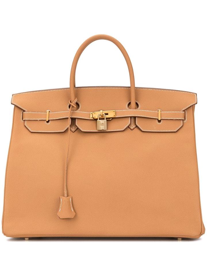Hermès Pre-owned Birkin 40 Hand Bag - Brown