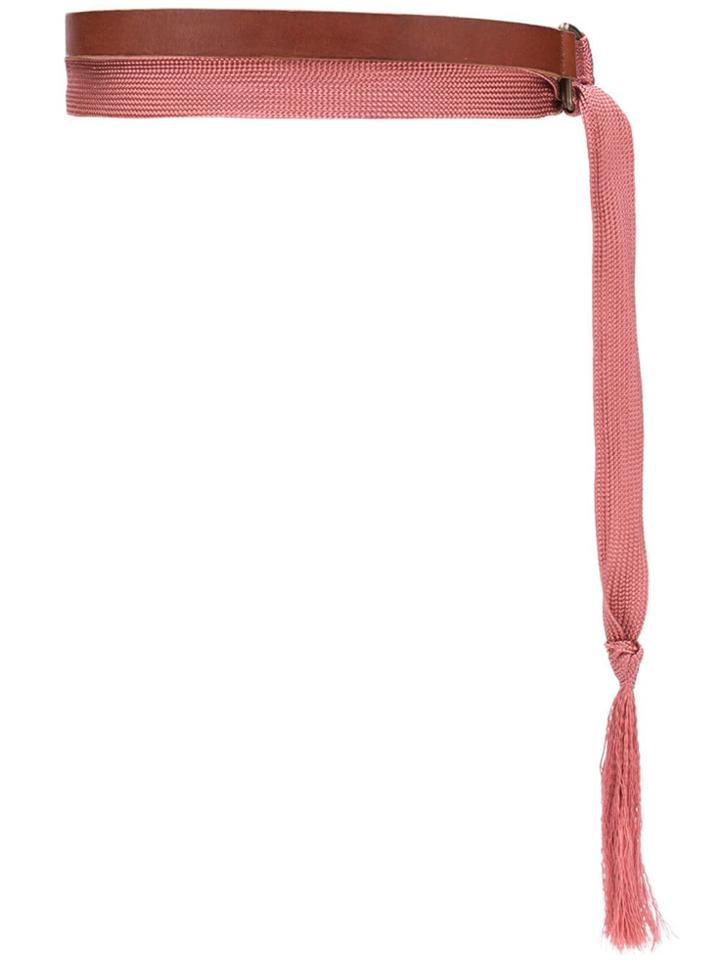 Forte Forte D-ring Skinny Belt - Pink