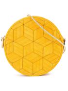Welden Geometric Cut Crossbody Bag - Yellow