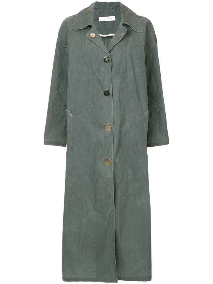 Walk Of Shame Oversized Dust Cloak - Green