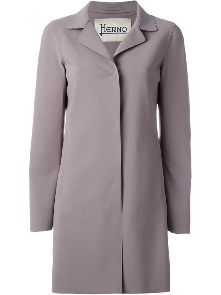 Herno Button Down Oversized Coat