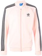 Adidas Originals - Sst Track Jacket - Men - Organic Cotton/polyester - M, Pink/purple, Organic Cotton/polyester