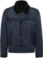 Prada Sheepskin Jacket - Blue