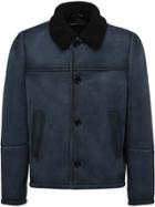 Prada Sheepskin Jacket - Blue