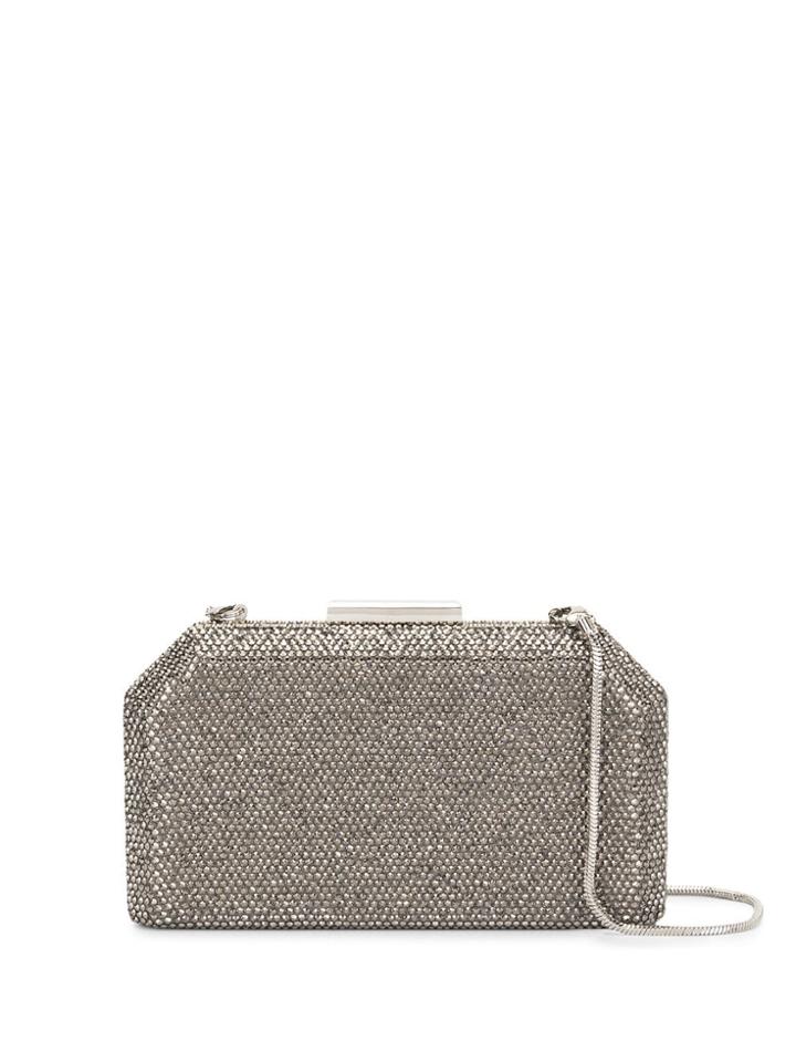 The Chic Initiative Malak Clutch Bag - Silver