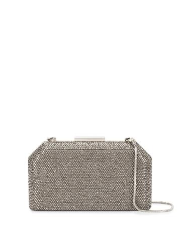 The Chic Initiative Malak Clutch Bag - Silver