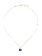 Delfina Delettrez 'magic Triangle' Diamond Necklace - Metallic