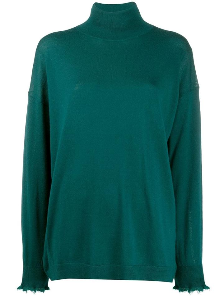 Acne Studios Merino Knit Jumper - Green