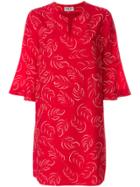 Essentiel Antwerp Printed Dress - Red