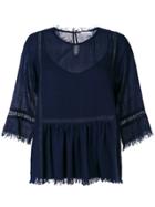 Victoria Beckham Buttoned Blouse - Red