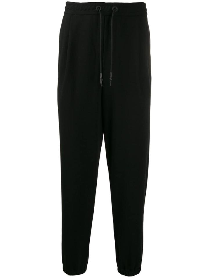 Mcq Alexander Mcqueen Mid-rise Track Pants - Black