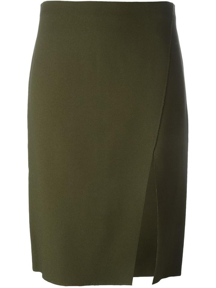 Versace 'thigh-high Slit' Pencil Skirt