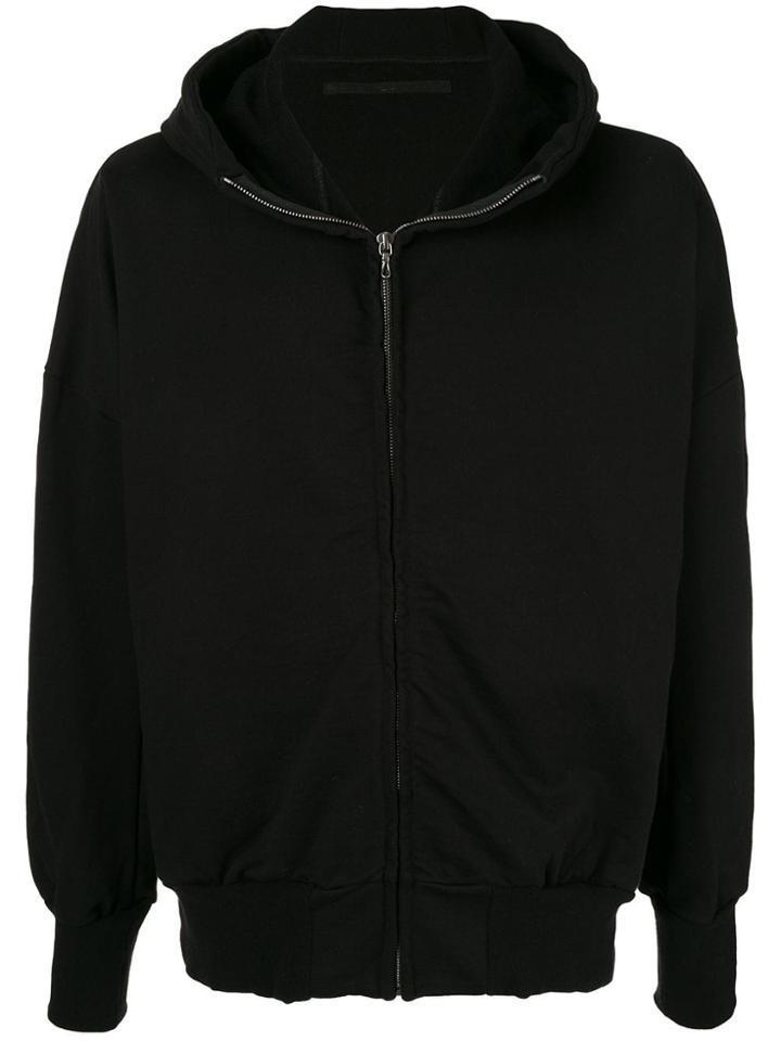 Julius Beelzebub Print Hoodie - Black