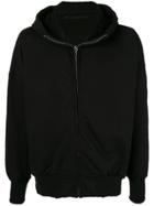 Julius Beelzebub Print Hoodie - Black