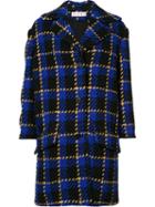 Marni Bouclé Check Coat