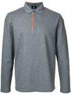 Kent & Curwen Long-sleeve Polo Shirt - Grey