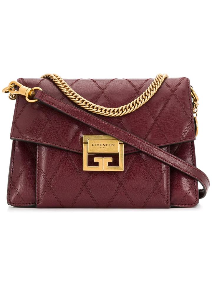 Givenchy Flap Closure Shoulder Bag - Purple