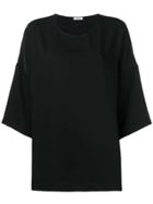 P.a.r.o.s.h. 3/4 Sleeve Top - Black
