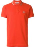 Mcq Alexander Mcqueen Piped Collar Polo Shirt, Men's, Size: S, Red, Cotton