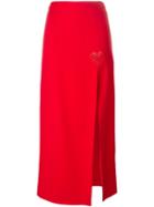 Christopher Kane Macrame Heart Skirt, Women's, Size: 10, Acetate/viscose/polyester