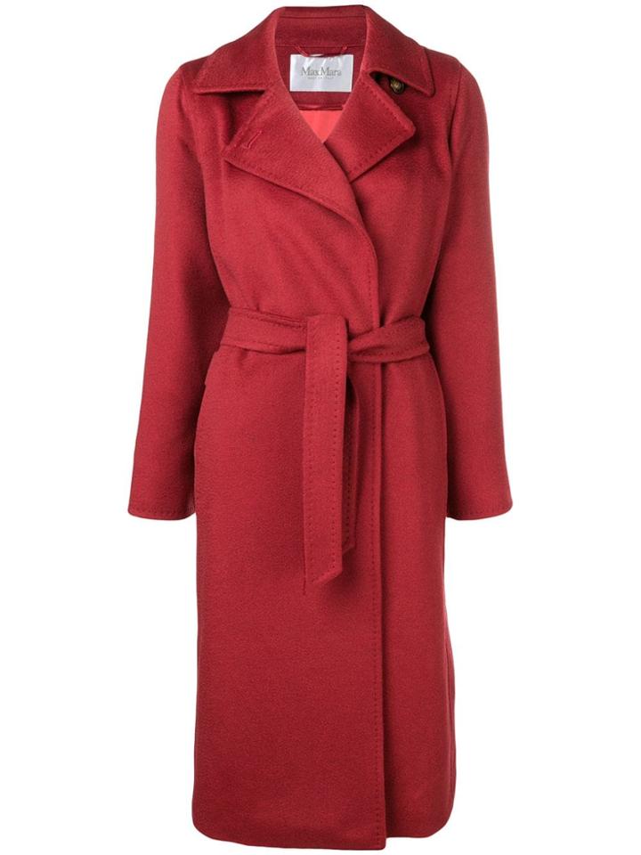 Max Mara Manuela Icon Coat - Red