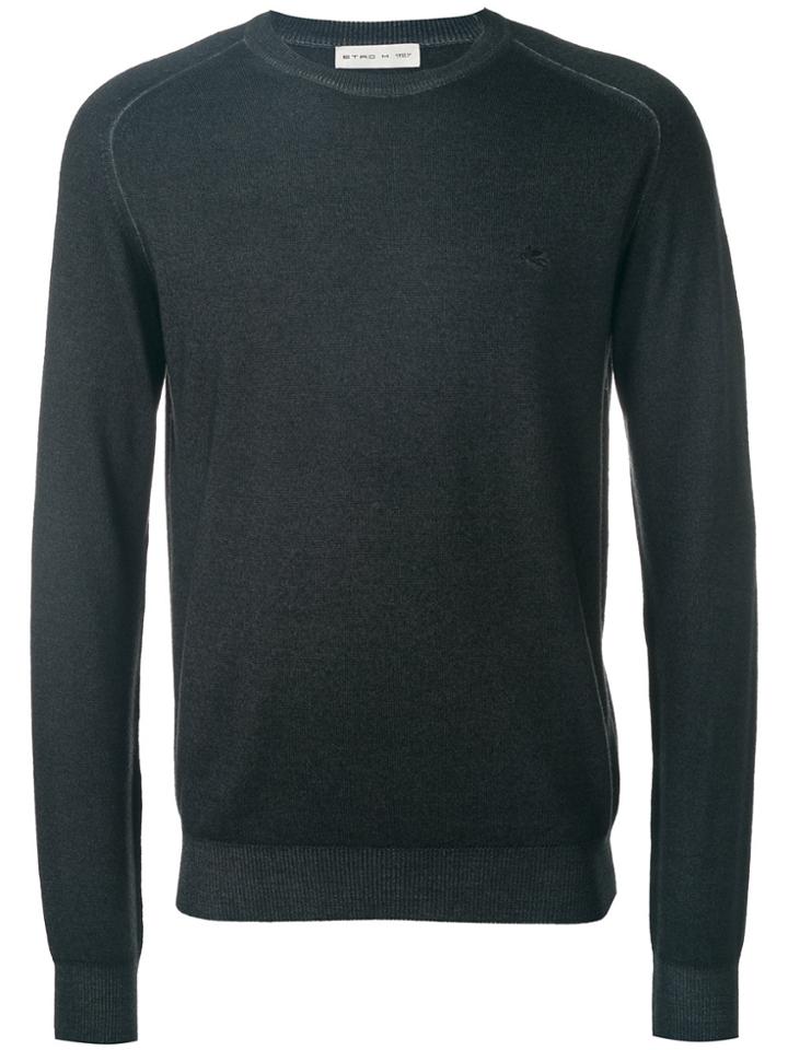 Etro Crew Neck Jumper - Grey