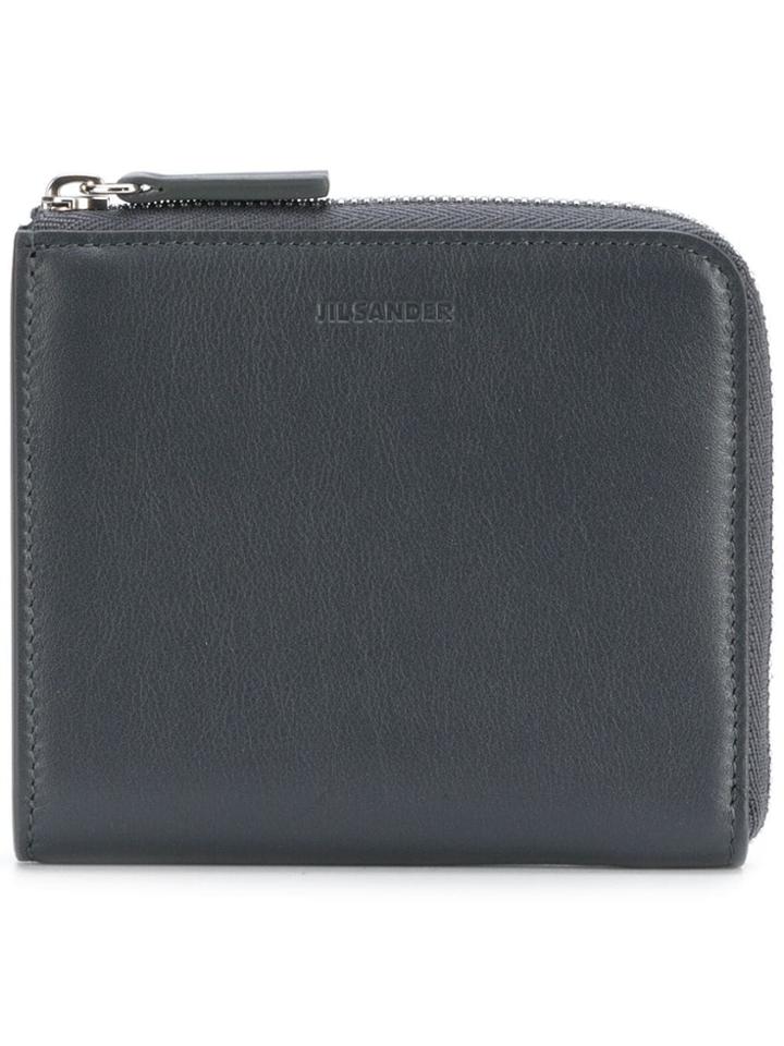 Jil Sander Zip-around Wallet - Blue