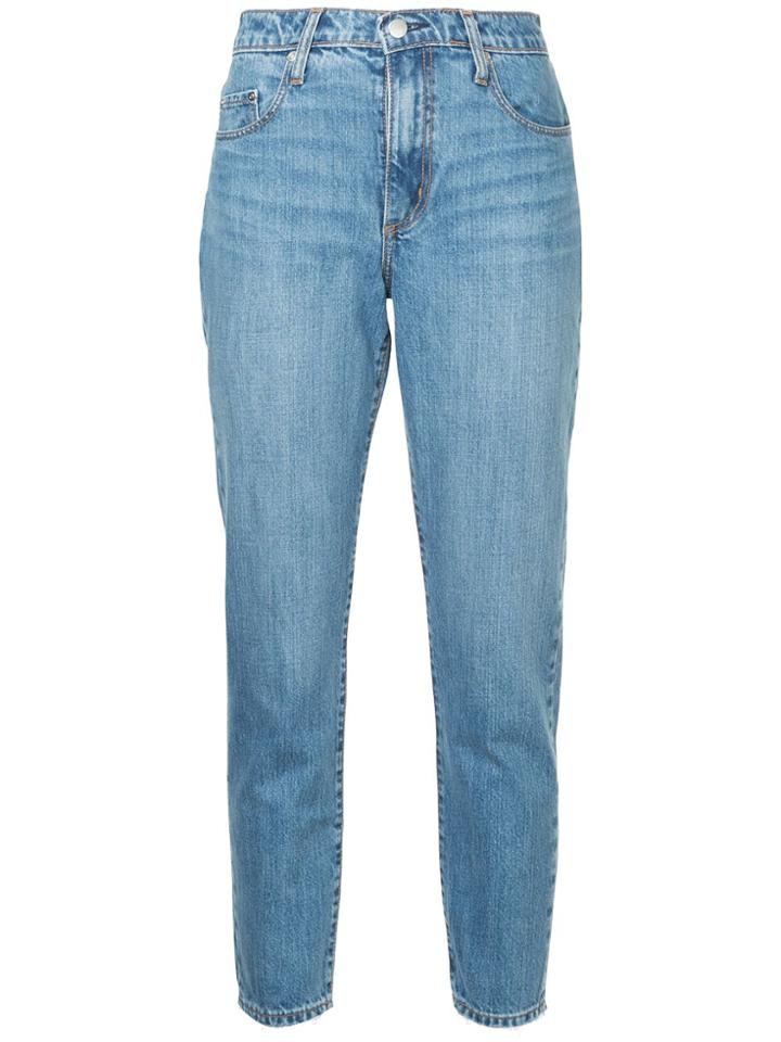 Nobody Denim Bessette Cropped Jeans - Blue