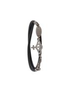 Vivienne Westwood Double-strap Bracelet - Black