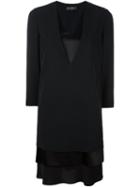Salvatore Ferragamo V-neck Dress