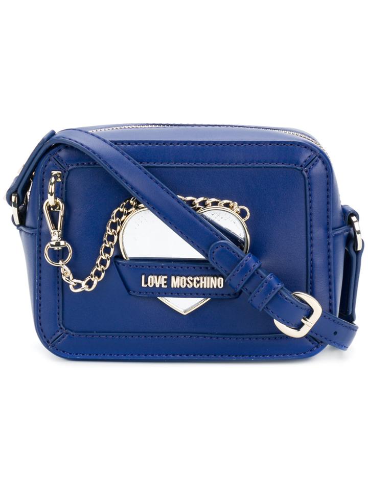 Love Moschino Boxy Mini Bag - Blue