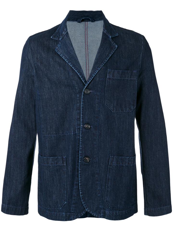 Société Anonyme 'work' Denim Blazer - Blue
