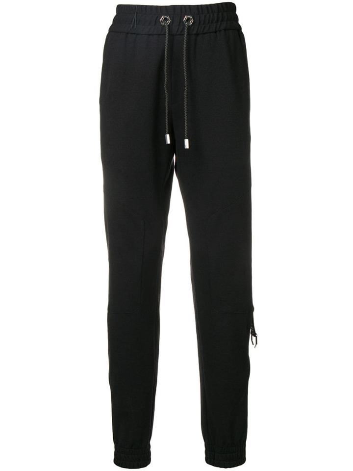 Philipp Plein Pp1978 Long Track Pants - Black