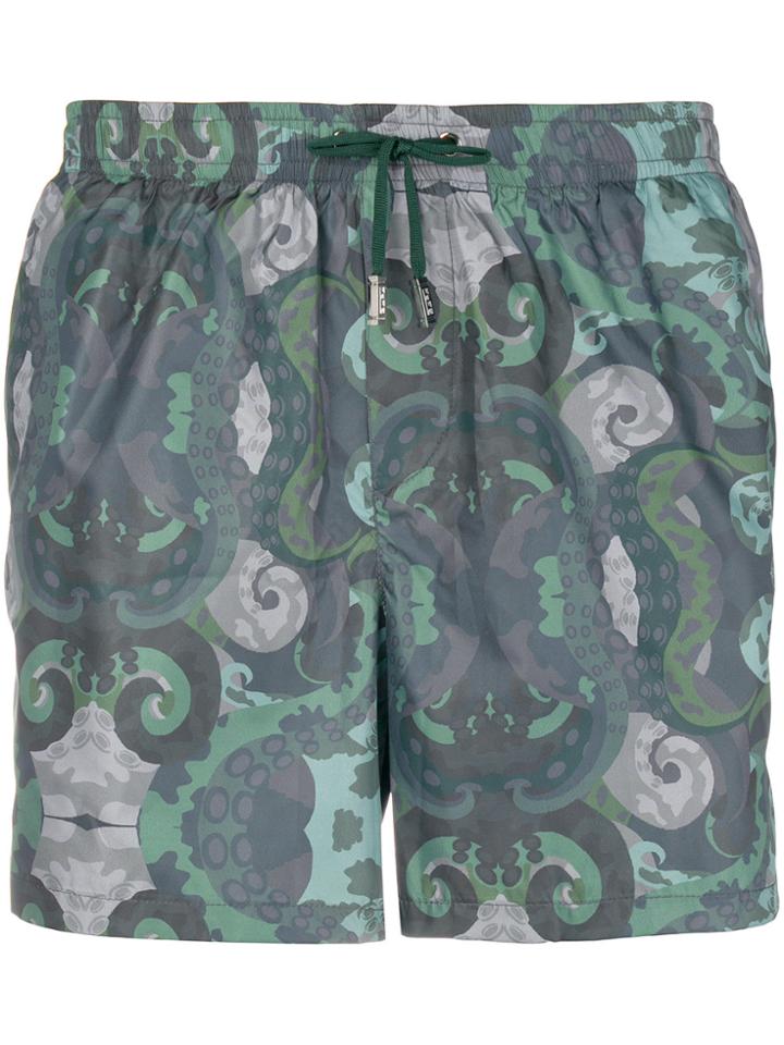 Fefè Polipo Swim Shorts - Green