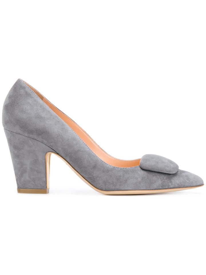 Rupert Sanderson Pointed Toe Pumps - Grey
