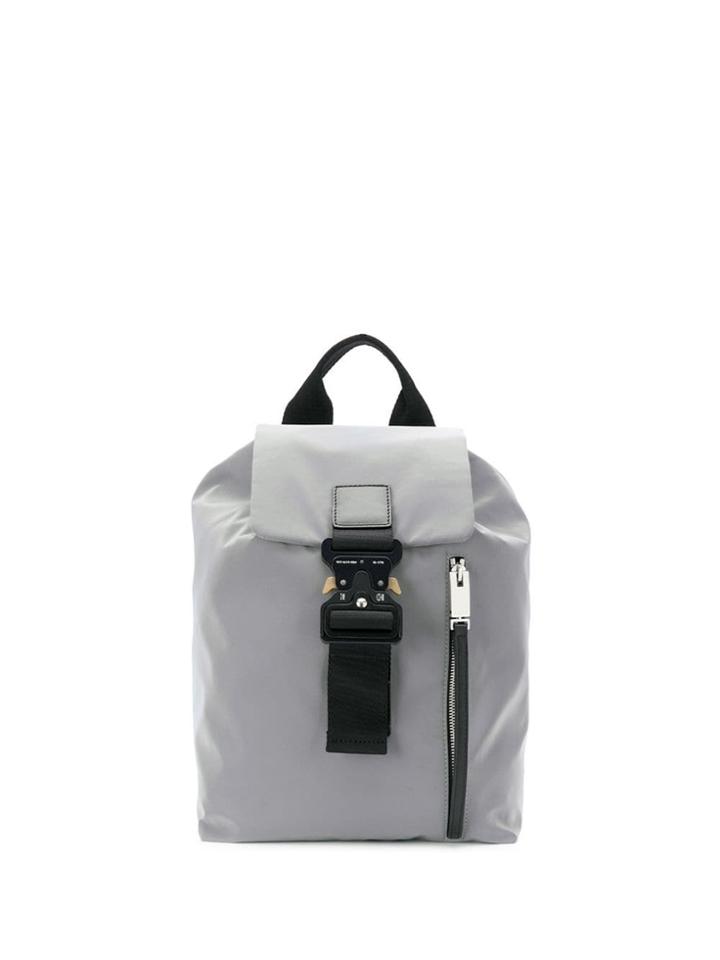 1017 Alyx 9sm Buckled Backpack - Silver